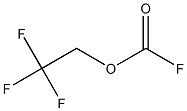 Fluoridocarbonic acid 2,2,2-trifluoroethyl ester 结构式