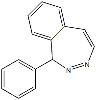 1-Phenyl-1H-2,3-benzodiazepine 结构式