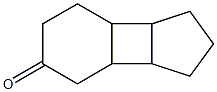 (3aS,3bR,7aS,7bS)-Octahydro-1H-cyclopenta[3,4]cyclobuta[1,2]benzen-4(5H)-one 结构式