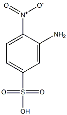 3-Amino-4-nitrobenzenesulfonic acid 结构式