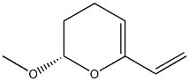 (S)-2-Methoxy-6-vinyl-3,4-dihydro-2H-pyran 结构式