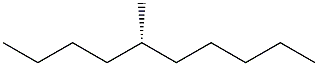 [S,(+)]-5-Methyldecane 结构式