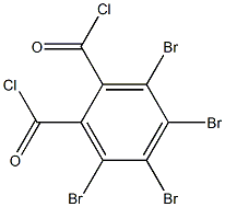 Tetrabromophthalic acid dichloride 结构式