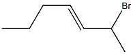 2-Bromo-3-heptene 结构式