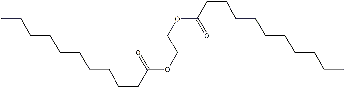 Diundecanoic acid 1,2-ethanediyl ester 结构式