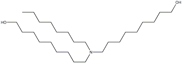 9,9'-(Octylimino)bis(1-nonanol) 结构式