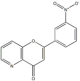 3'-Nitro-5-azaflavone 结构式