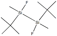 3,4-Difluoro-2,2,3,4,5,5-hexamethyl-3,4-disilahexane 结构式