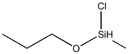Chloro(propoxy)(methyl)silane 结构式