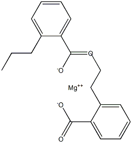 Bis(2-propylbenzoic acid)magnesium salt 结构式