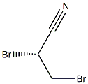 (R)-2,3-Dibromopropiononitrile 结构式