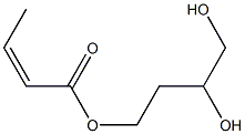 Butane-1,2,4-triol 4-isocrotonate 结构式