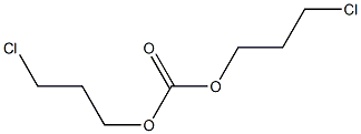 Carbonic acid bis(3-chloropropyl) ester 结构式