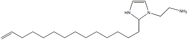 1-(2-Aminoethyl)-2-(13-tetradecenyl)-4-imidazoline 结构式