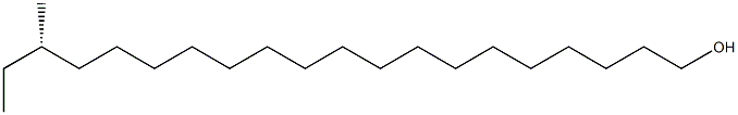 [S,(+)]-18-Methyl-1-icosanol 结构式