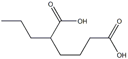 2-Propyladipic acid 结构式