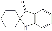 Spiro[2H-indole-2,1'-cyclohexan]-3(1H)-one 结构式