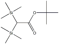 Bis(trimethylsilyl)acetic acid tert-butyl ester 结构式