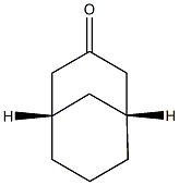 (1R,5S)-Bicyclo[3.3.1]nonan-3-one 结构式