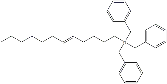 (5-Dodecenyl)tribenzylaminium 结构式