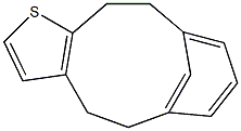 2,3-(m-Phenylenebisethylene)thiophene 结构式