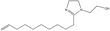 2-(9-Decenyl)-2-imidazoline-1-ethanol 结构式