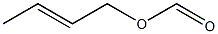 Formic acid 2-butenyl ester 结构式