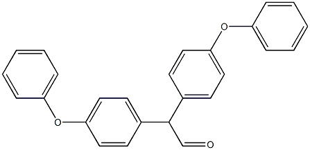 Bis(4-phenoxyphenyl)acetaldehyde 结构式