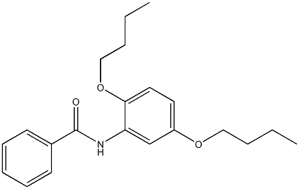 2',5'-Dibutoxybenzanilide 结构式