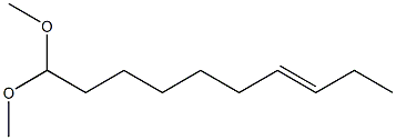 7-Decenal dimethyl acetal 结构式