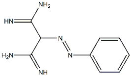 2-Phenylazopropanediamidine 结构式