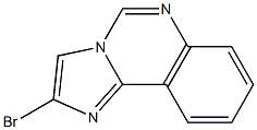 2-Bromoimidazo[1,2-c]quinazoline 结构式