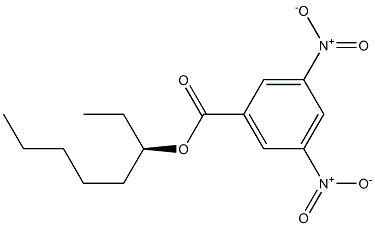 (-)-3,5-Dinitrobenzoic acid (R)-1-ethylhexyl ester 结构式