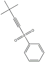 (3,3-Dimethyl-1-butynyl) phenyl sulfone 结构式