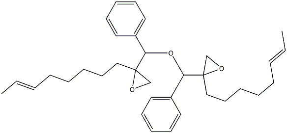 2-(6-Octenyl)phenylglycidyl ether 结构式