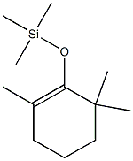 1,3,3-Trimethyl-2-(trimethylsilyloxy)cyclohexene 结构式