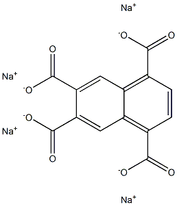 1,4,6,7-Naphthalenetetracarboxylic acid tetrasodium salt 结构式