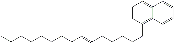 1-(6-Pentadecenyl)naphthalene 结构式