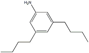 3,5-Dibutylaniline 结构式