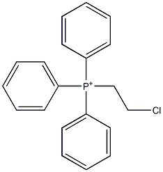 (2-Chloroethyl)triphenylphosphonium 结构式