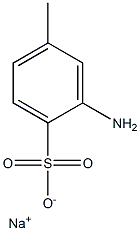 2-Amino-4-methylbenzenesulfonic acid sodium salt 结构式