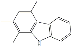 1,2,4-Trimethyl-9H-carbazole 结构式