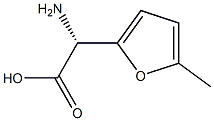2-(5-Methyl-2-furyl)-D-glycine 结构式