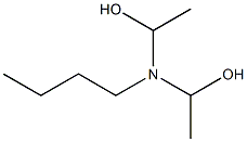 N-Butyl-N,N-bis(1-hydroxyethyl)amine 结构式