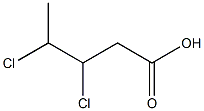 3,4-Dichlorovaleric acid 结构式
