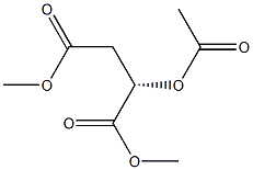 (2S)-2-Acetoxysuccinic acid dimethyl ester 结构式