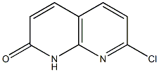 7-Chloro-1,8-naphthyridin-2(1H)-one 结构式