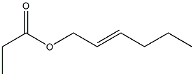 Propionic acid 2-hexenyl ester 结构式