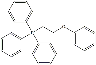 (2-Phenoxyethyl)triphenylphosphonium 结构式