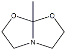 7a-Methyltetrahydrooxazolo[2,3-b]oxazole 结构式